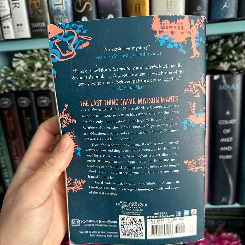 A Study In Charlotte | Softcover Books - Picture 3 of 5